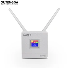 4G WiFi Router 300Mbps Wireless Wi-Fi Mobile CAT4 LTE/3G/4G Unlocked CPE Router with SIM Slot WAN/LAN Port Support Multi Bands unlocked huawei e5573 e5573s 606 cat4 150m 4g wifi router wireless mobile wi fi hotspot 4g lte fdd 700 1800 2100 2600mhz
