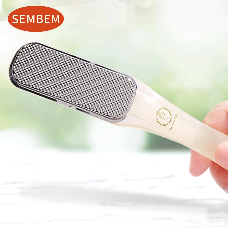 SEMBEM средство для удаления мозолей ног, инструменты для педикюра, прочная нержавеющая сталь, инструмент для удаления жесткой кожи, инструмент для шлифовки ног, пилочка для ухода за кожей