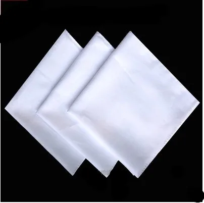 

Pure cotton handkerchief pure white hand-painted high-density handkerchief small square towel tie-dyed embroidery towel