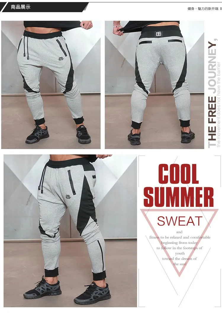 Aolamegs Mens Joggers Pants Gyms Fitness TrainingRunningJogging Pants Male Gymshark Bottoms Bodybuilding Sweatpants Sportswear (5)