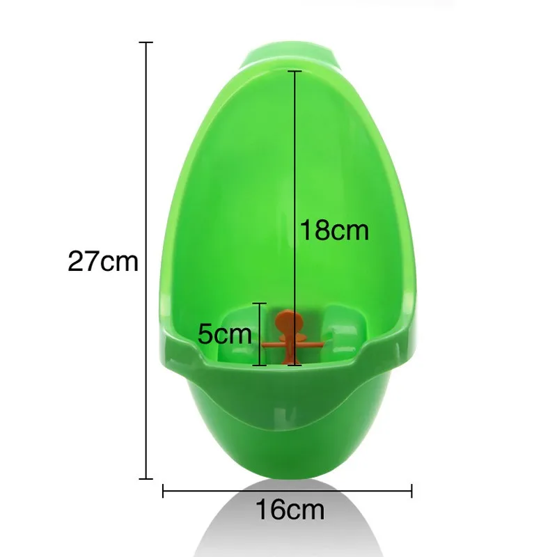 1 шт. детские милый мультфильм лягушка горшок обучение детей писсуаров Пластиковые туалета горшок для маленьких мальчиков Туалет тренер горшок туалет