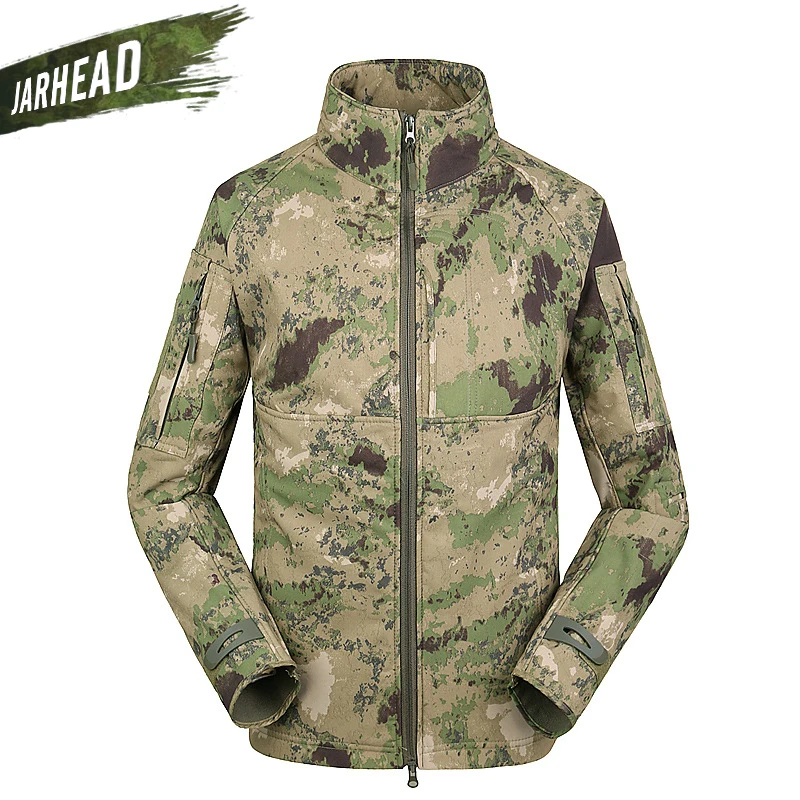  TAD Commander Shark Skin SoftShell Jackets Men Outdoor Sport Army Tactical Jacket Windproof Waterpr