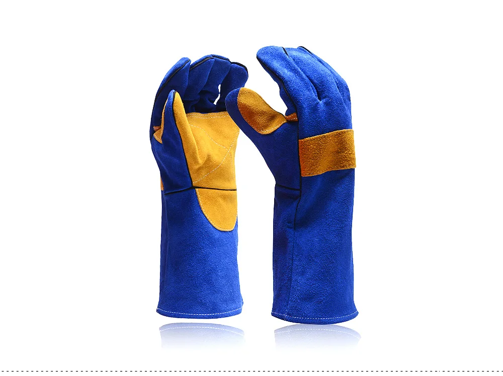 Safety Gloves For Working Welding Security Cowhide Workplace Safety Supplies (3)
