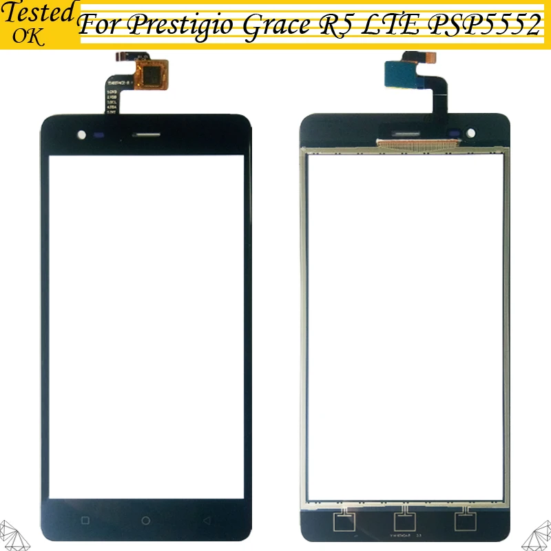 5 дюймов для Prestigio Grace R5 LTE PSP 5552DUO 5552 сенсорный экран протестированный дигитайзер