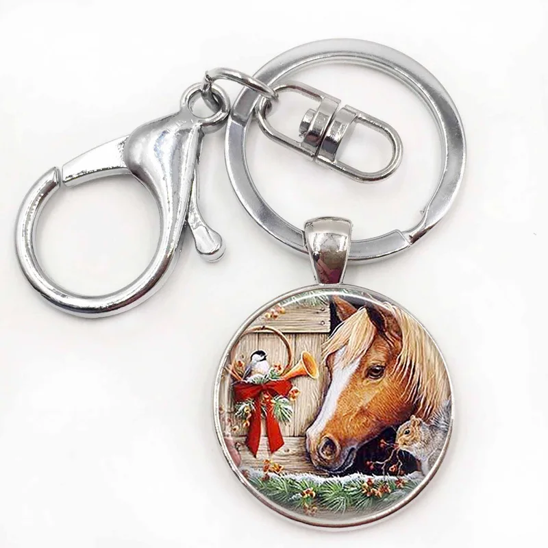 10silver keychain.