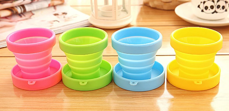 Retractable Silicone Folding Water Cup (13)