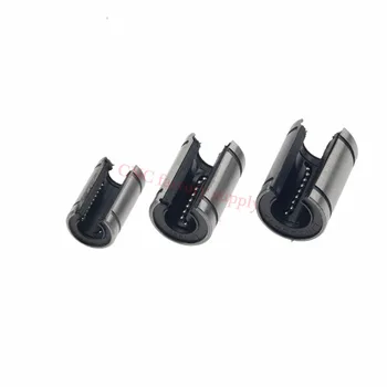 

Hot sale 1pc LM12UUOP LM10UUOP LM16UUOP LM20UUOP 12mm Linear bearings Open Type CNC Linear Bushing for 3D printer parts shafts