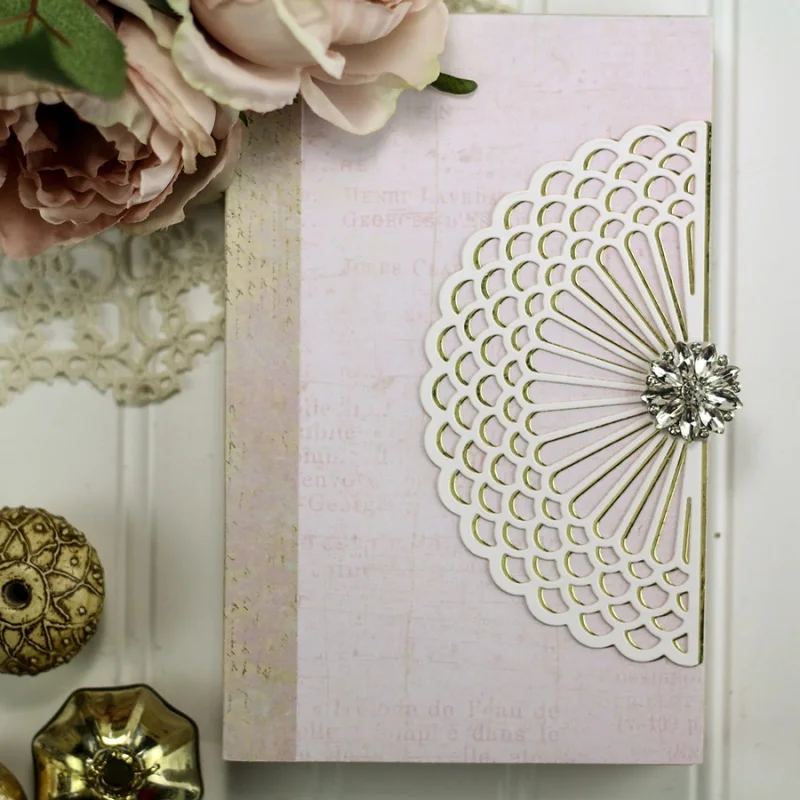 

Vintage Starburst Valance and Gatefold Metal Cutting Die Stencil For Diy Scrapbooking Paper Cards Crafts Newest Embossing 2019