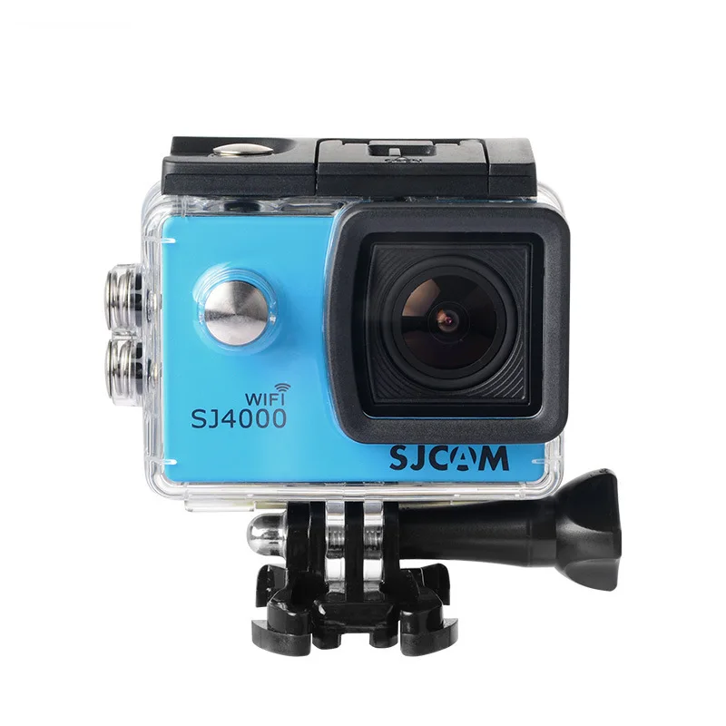 Оригинальная Экшн-камера SJCAM SJ4000 серии 1080P HD 2," SJ4000 и SJ4000 wifi, водонепроницаемая Спортивная камера - Цвет: blue