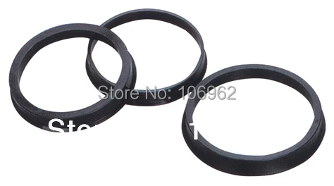 

66.6-57.1mm 20pcs Black Plastic Wheel Hub Centric Rings for Audi VW BMW Wheel Rim Parts Car Accessories