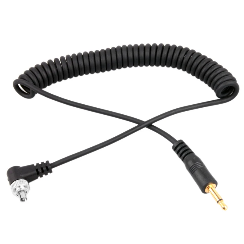 

PC-3.5mm 3.5 mm Male PC Sync Flash Cable Camera PC Line 32-100cm LCC77