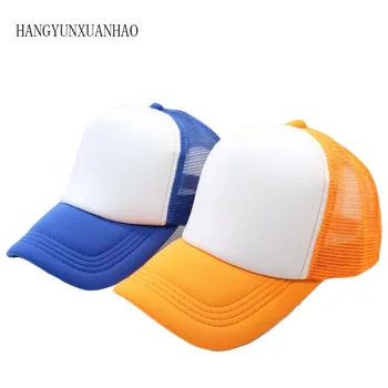 

Factory Price! Free Custom LOGO Design Cheap 100% Polyester Men Women Baseball Cap Blank Mesh Adjustable Hat Adult Children Kids