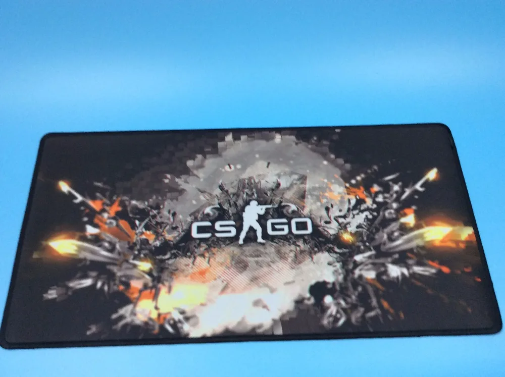  Congsipad Shop DIY Cs go mouse pad 90X40CM black laptop for dota league of legend player speed cont