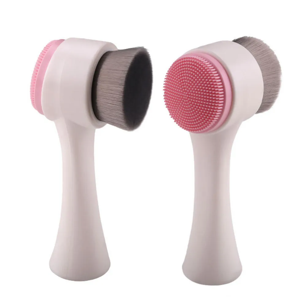 Double Side Multifunctional Face Brush Skin Cleaner Face Washing
