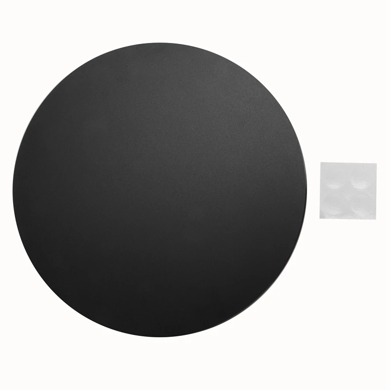  Aluminum Alloy Round Mouse Pad Ultra-Thin Hard Table Mat Non-Slip Gaming Mouse Pad