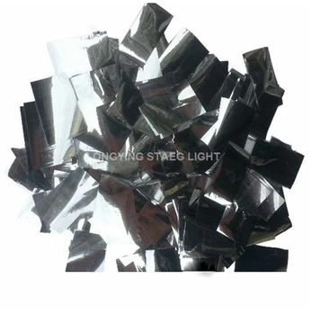 

40kg/lot Silvery Confetti For Confetti Cannon Machine & Confetti Machine