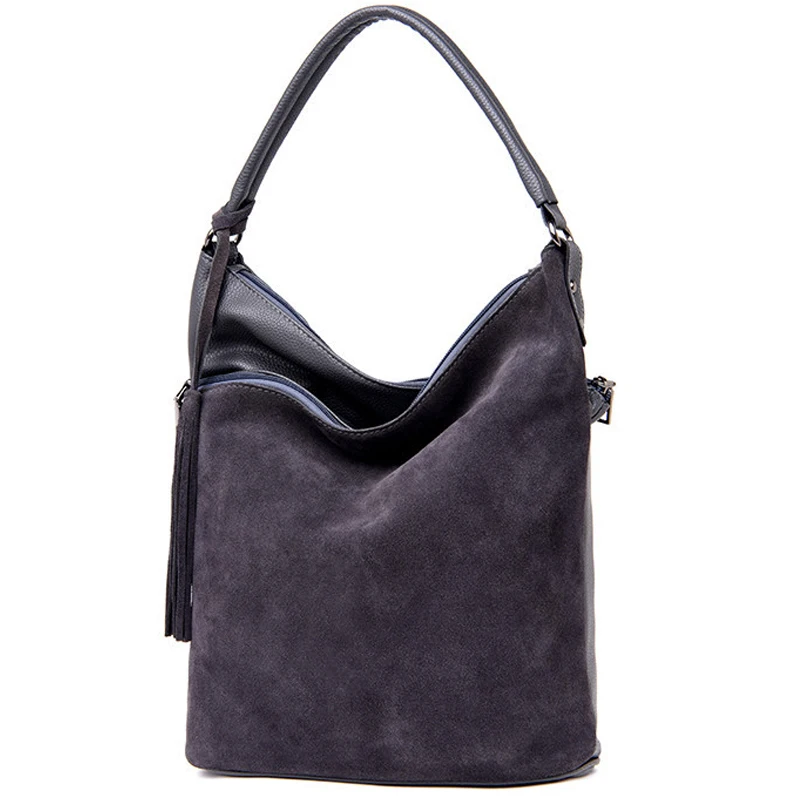 Faux Suede Bag Women Handbags Shoulder Large Female Faux Leather Tassel Big Totes Ladies High Quality Top-handle Bags Sac A Main Faux Suede Bag Women Handbags Shoulder Large Female Faux Leather Tassel Big Totes Ladies High Quality Top-handle Bags Sac A Main