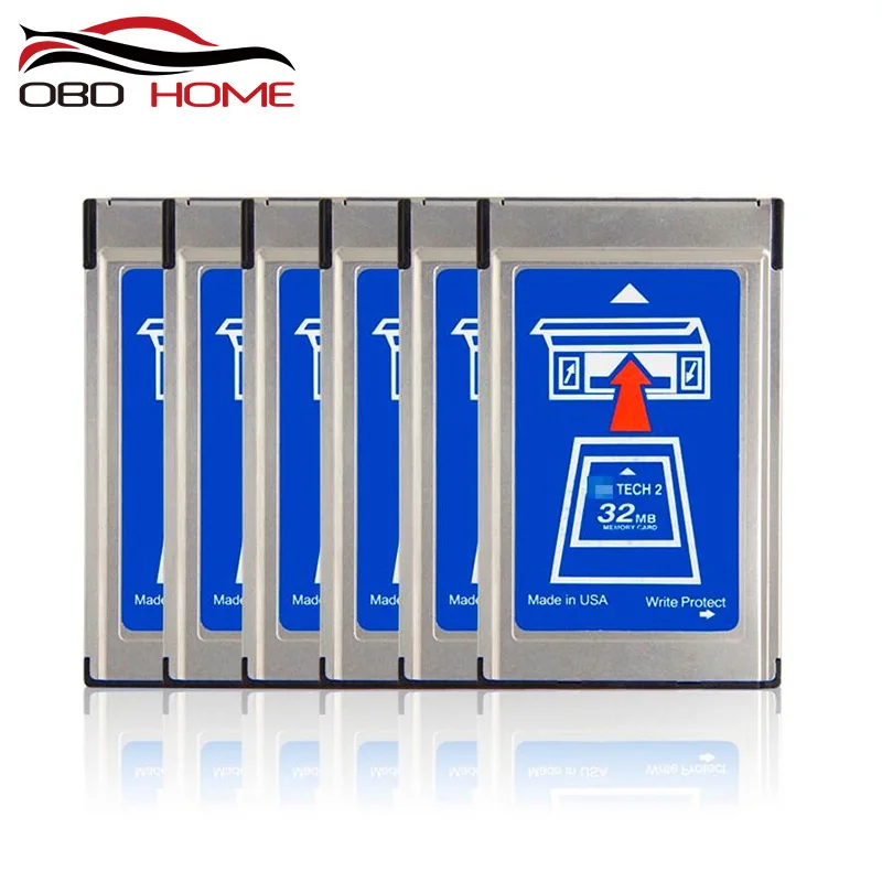 Best Price For GM Tech2 Card With 6 Software 32MB Card For GM Tech2