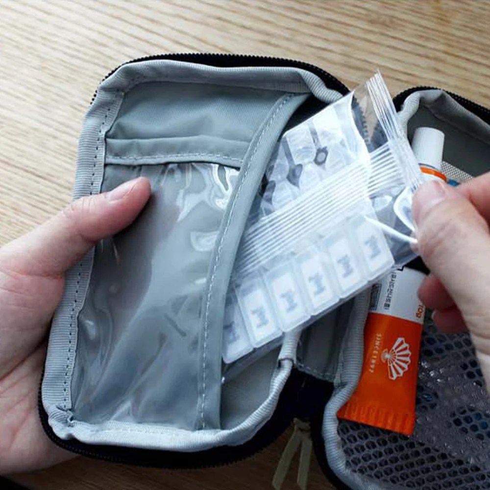 Мини аптечка пустая сумка для дома Аварийная сумка для выживания переносная сумка для лекарств Детская безопасность сумка маленькая
