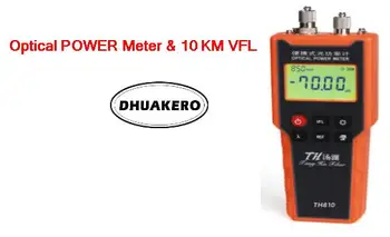 

free shipping AB23N all in one FTTH Fiber Optical Power Meter -70 + 10dBm 10km Visual fault locator