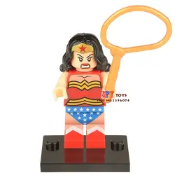 50 шт. starwars супергероя Wonder Woman Строительные блоки Кирпич друзья для мальчиков и девочек детские игрушки brinquedos menina