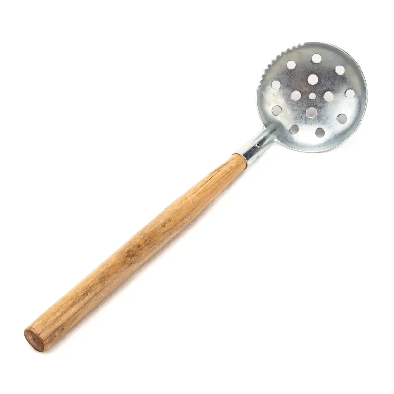 Рыболовный инструмент для зимней подледной рыбалки, 1 шт., скиммер с деревянной ручкой, металлические наружные снасти для подледной рыбалки, инструмент, аксессуары