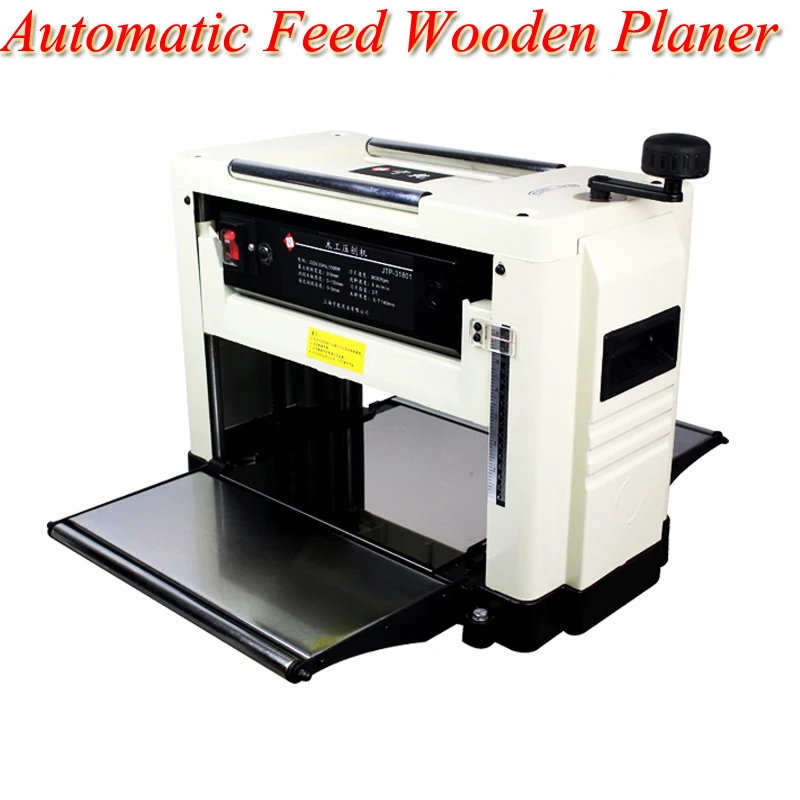 Automatic Feeding Planer Household Woodworking Multi-function Single-sided Bench Planing Tools Carpentry JTP-31801 |