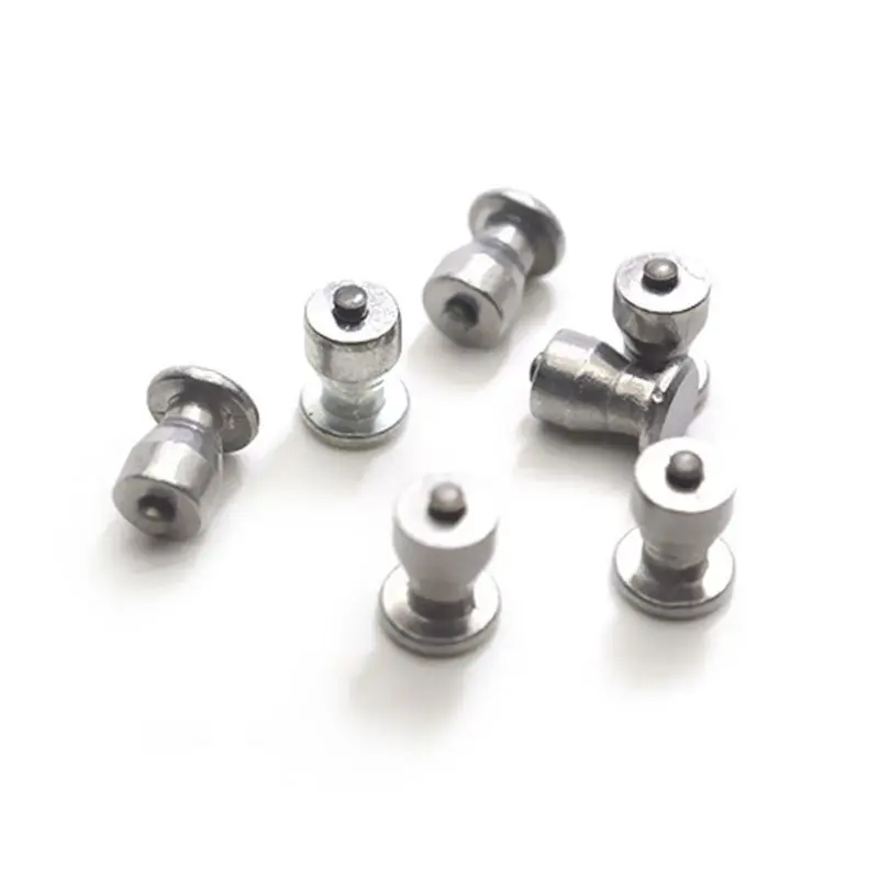 

100 Pcs 8mm Metal Winter Stud Screw Auto Car SUV ATV Anti-Slip Screw Stud Wheel Tyre Snow Tire Spikes Trim Auto Accessories