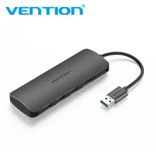 Vention High Speed 3 Ports USB 3.0 Hub With Card Reader Portable OTG Hub USB Splitter SD TF Reader for Macbook Laptop PC Tablet