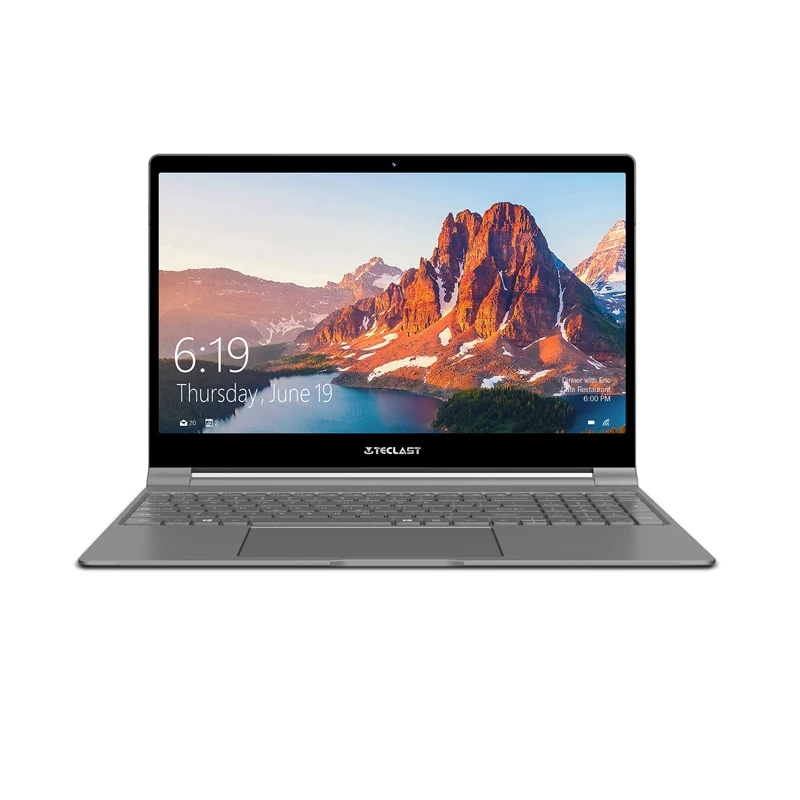 Ноутбук Teclast F15 15,6 дюймов 1920x1080 ОС Windows 10 Intel N4100 четырехъядерный 8 ГБ ОЗУ 256 ГБ SSD HDMI ноутбук 6000 мАч - Цвет: F Black B Gray