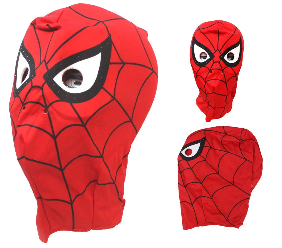 High Quality New Spiderman Mask With Lens Amazing Spider man Face Mask