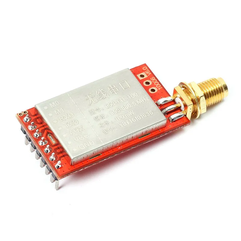 20dBm (100 МВт) SI4463 868 мГц UART 100 МВт Беспроводной Радиотрансивер Модуль приемник