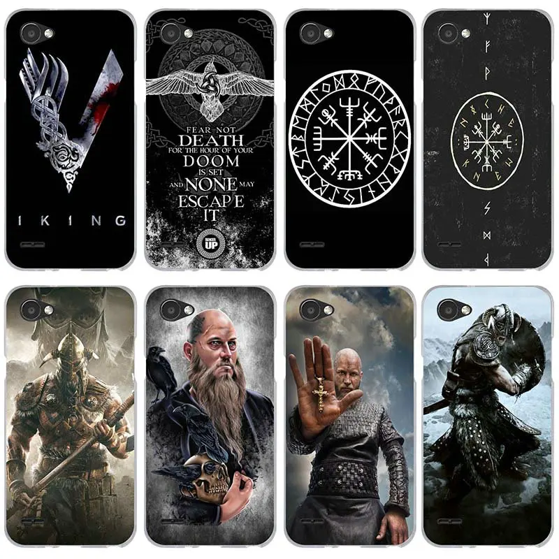 

Soft TPU Phone Cases Transparent for LG V10 V20 V30 G2 G3 Mini G4 G5 G6 K4 K7 K8 K10 2017 Nexus 5 5X Hot Vikings Ragnar Cross