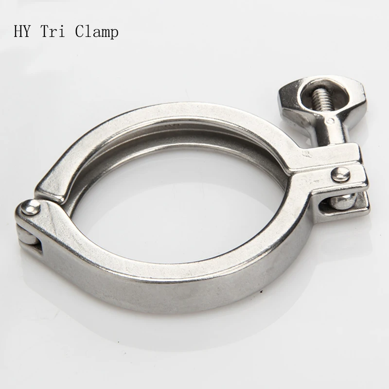 

Tri Clamp Cover 304 stainless steel Sanitary Quick Release cover 1.5" 2" 2.5" 3" 4" Tube Clamp Chuck