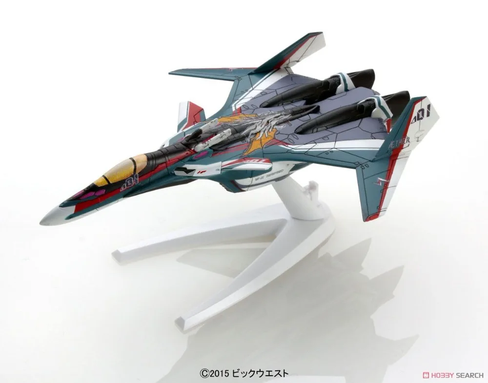 

Mecha Collection Macross 03 VF-31S Siegfried Fighter Mode Arad Molders Custom Scale model building