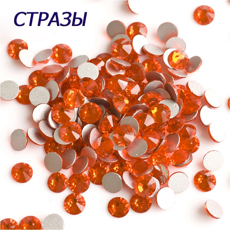 

CTPA3bI 2058 Non Hotfix All Sizes Hyacinth Glue On Nails Rhinestones Flat Back Crystal Beads For Jewelry Decoration