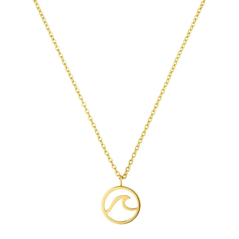 WAVE NECKLACE GOLD