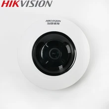 HIKVISION DS-2CD3955FWD-IWS 5MP рыбий глаз камера 360 вид ip-камера поддержка WiFi SD карта PoE IR Hik-подключение P2P приложение