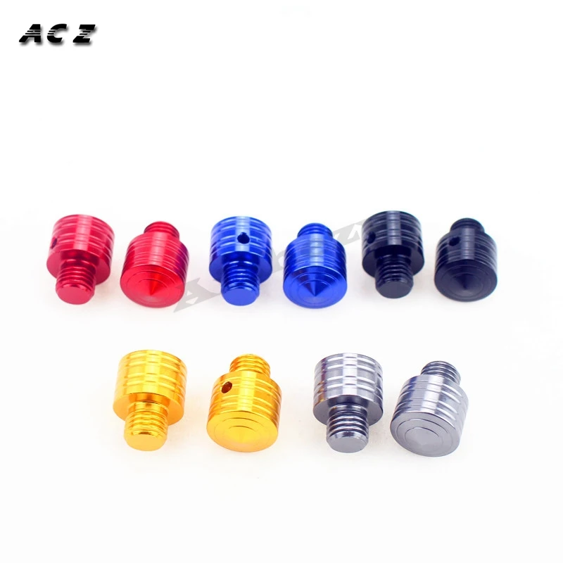 

ACZ For Yamaha Aerox 155 NMAX 155 NVX 155 N-MAX 125 NVX 125 NMAX 150 rearview mirror thread bolts rear view adapter screws