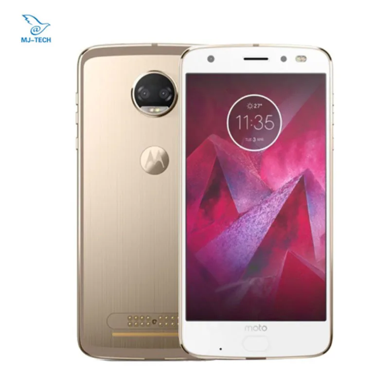 Motorola MOTO Z2 силы XT1789-05 4 ГБ 64 5 дюймов Snapdragon 835 два 12MP задние камеры Android смартфон |