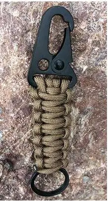 Паракордовый на каждый день веревочный брелок открытый набор для выживания в