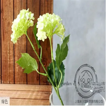 

[37cm length] 4 colour option real touch decorative flowers hydrangea artificial hydrangea silk flowers for wedding party home