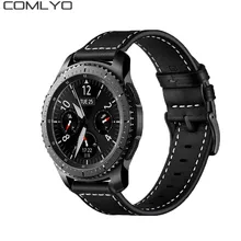 Ремешок для часов samsung gear S3 frontier классический ремень браслет из натуральной кожи galaxy Watch 46 мм браслет металлическая пряжка на ремень