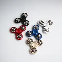 10 шт./лот 5 цветов сплав восемнадцать Сталь мяч Непоседа ручной Спиннер для пальцев Спиннер Игрушка фокус Tri Спиннер для пальцев гироскоп EDC подарки