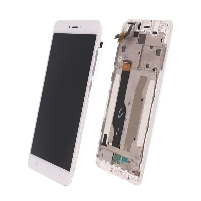 Redmi-note4X-lcd-screen-assembly-with-frame-white-1