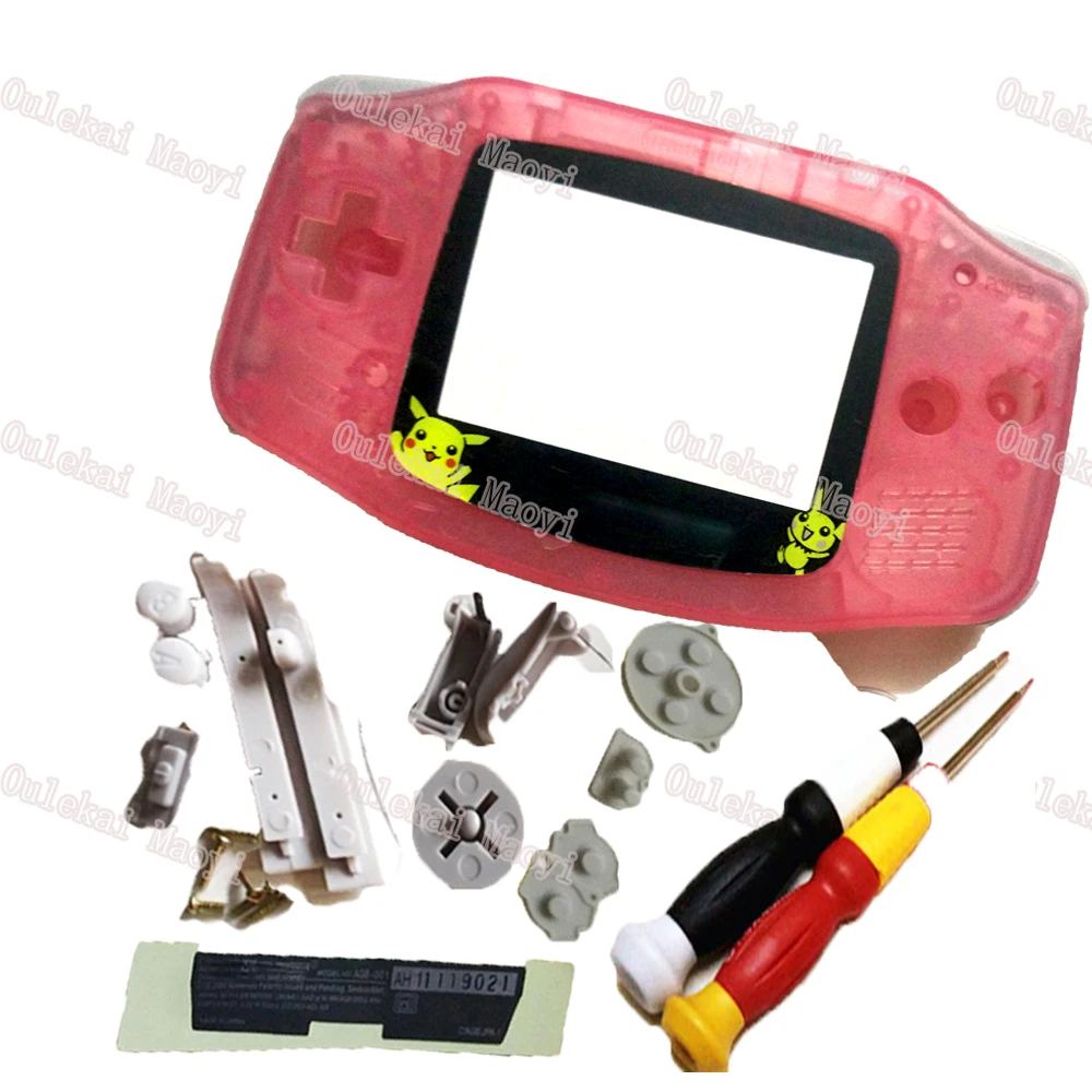 Брендовый розовый цвет Рождественские подарки для детей Gameboy Advance GBA Карманная