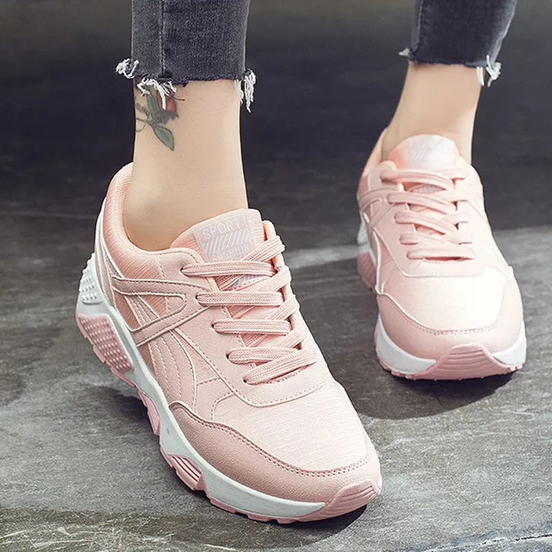 Femmes-Chaussures-2018-Mode-Sneakers-Femmes-Vulcaniser-Chaussures-panier-femme-Confortable-Peu-Profonde-Lace-up-Femmes