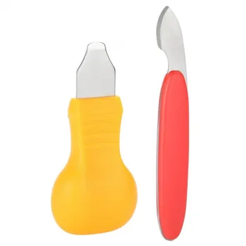 

2pc Watch Back Case Opener Knife Watchmaker Jewelers Plastic+Stainless Steel Repair Pry Open Watch Dial Tools New Hot