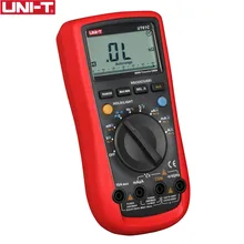 UNI-T UT61C Digital Multimeters AC 1000V RS232 PC Connect Data Calculate Diode LCD Backlight 0.5S Fast Test Temperature