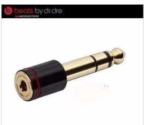 

DHL free. 100pcs/lot. 6.35mm male to 3.5mm female convertor. 6.35 to 3.5mm adapter/plug.